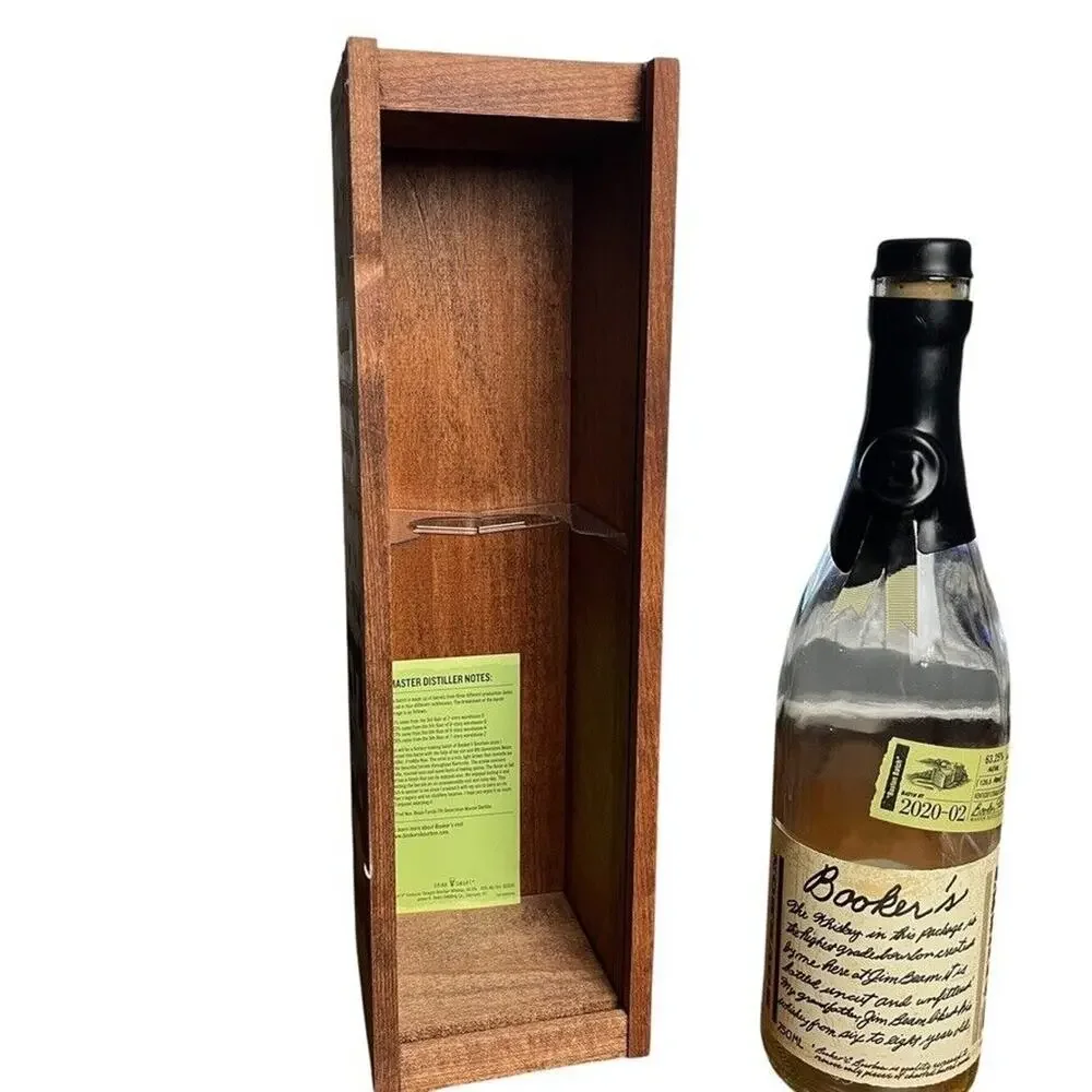 Bookers Small Batch Bourbon Collection Kentucky Straight Empty Bottle & Box